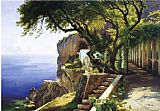 Pergola in Amalfi by Carl Fredrik Aagard